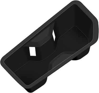 Rear Car Door Container Silica Gel Pad Suitable for 2024 2025 Toyot-a Grand Highlander Handle Storage Slot Pad Internal Modification Accessories Doorknob Silicone Mat Storage Containers(2pcs)