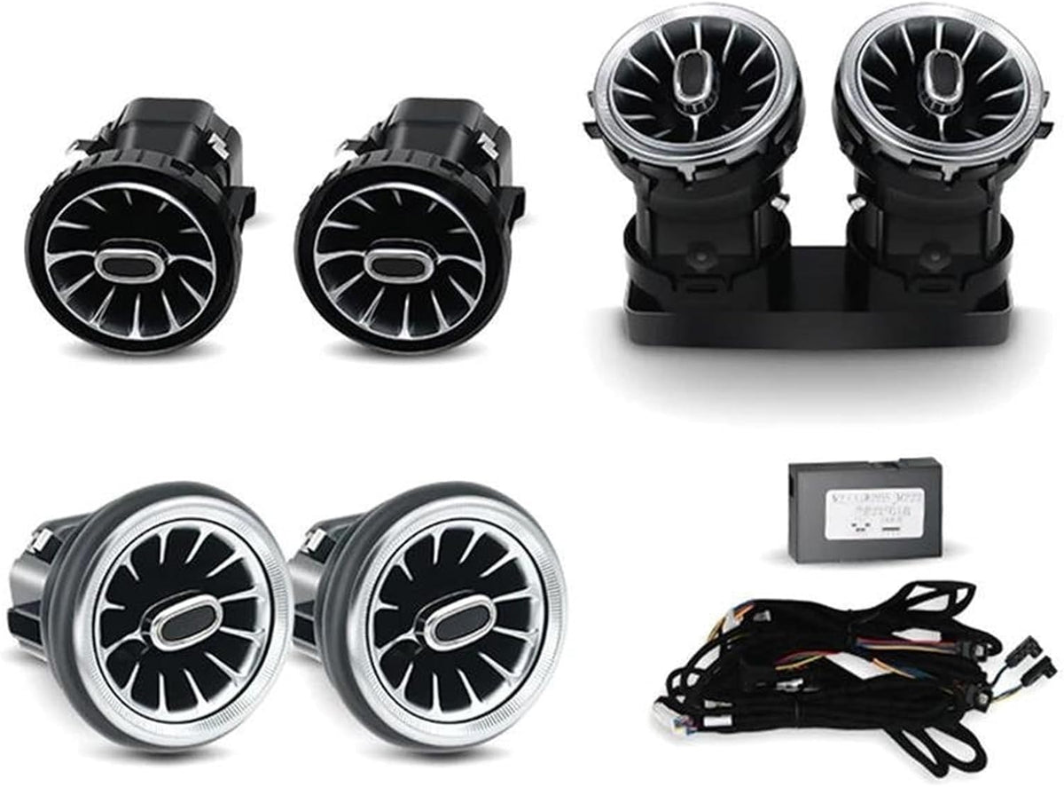 for Benz for G-Class for Amg W463 W464 G63 G550 G500 Car Modification Dashboard Ac Air Condition Vent Outlet Turbo Air Vent Ambient Light