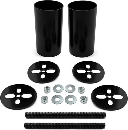MILLISEC DIY Bag Mounting Brackets Cups Universal Fabricator Air Ride Suspension, Automobile Air Spring Accessories, Suitable for Automobile Modification, Fits Most Cars