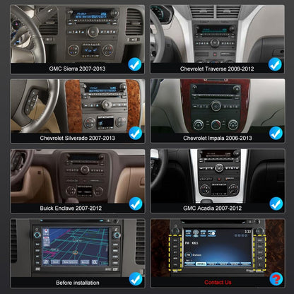 ASURE 13.1 2K QLED Car Stereo Radio for Chevy Silverado, Tahoe, GMC Sierra 1500,Wireless CarPlay & Android Auto,Android 14 Octa-Core,4G LTE GPS Navigation,HD Backup Camera,BT5.0,4GB+64GB