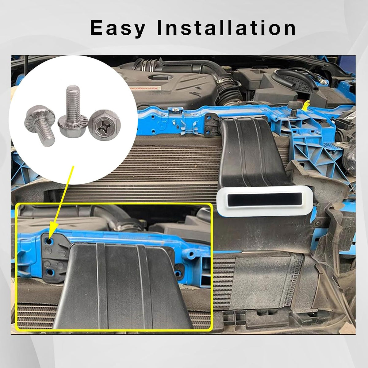 Car Air Intake Mouth Snorkel Modification Tuyere ABS For Ford Focus 2012-2018 RS ST Air Inlet Duct Tuyere Hood Scoop Dynamic Air Intake Lattice Hatchback Box Cover 4D Sedan 5D MK3 MK3.5